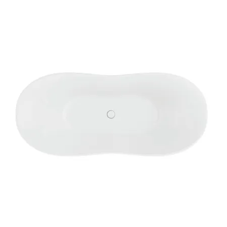 Wanna wolnostojąca z konglomeratu Ledno 160 x 70 biała